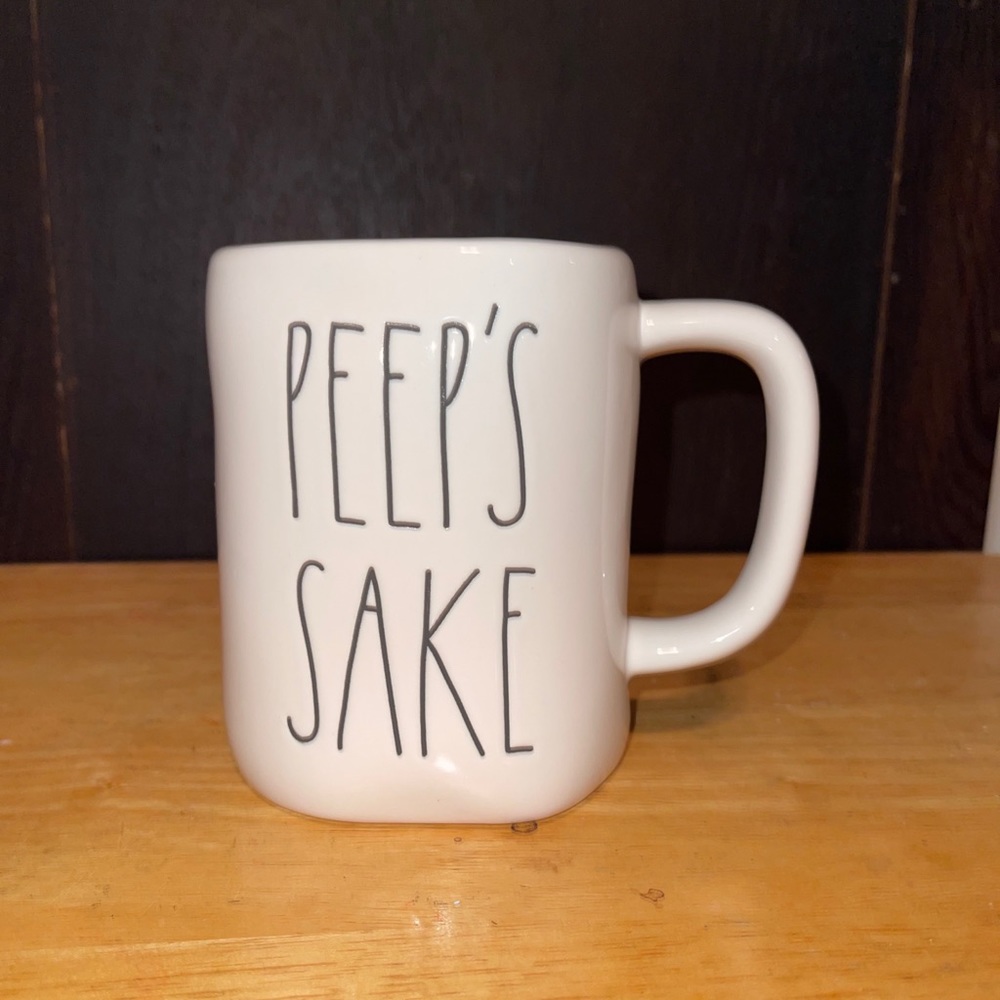 NWT Rae Dunn “Peep’s Sake” ceramic mug